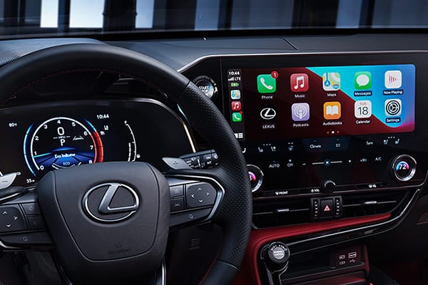 Pantalla táctil Lexus con Carplay/Android Auto instalación
